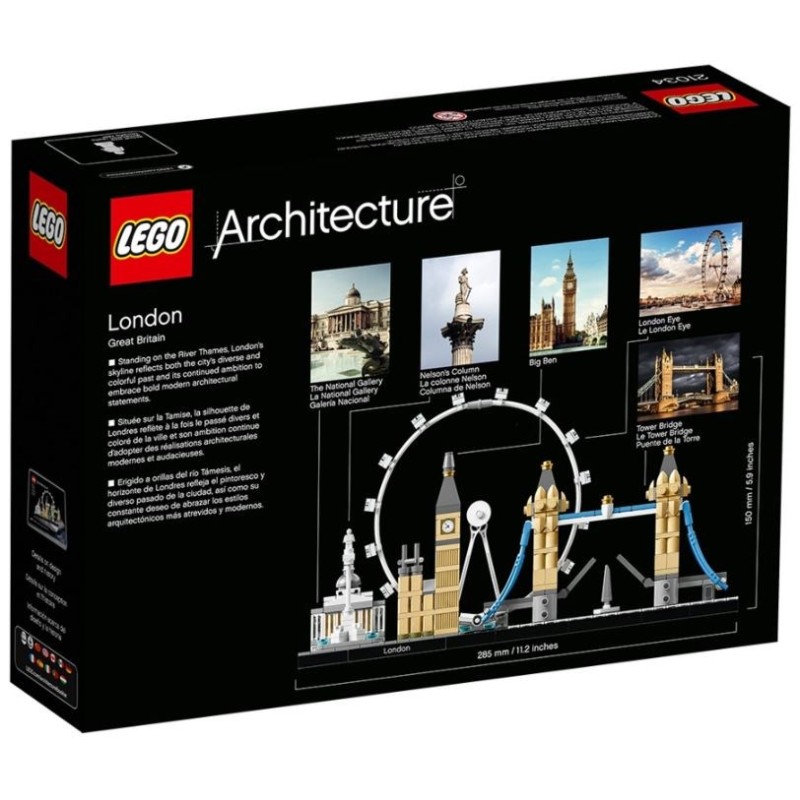 LEGO ARCHITECTURE 21034 LONDON LEGO ARCHITECTURE 21034 LONDON