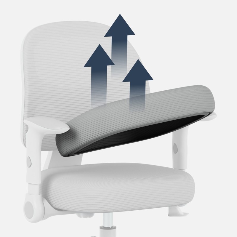 Junior 5.0 Grey swivel chair