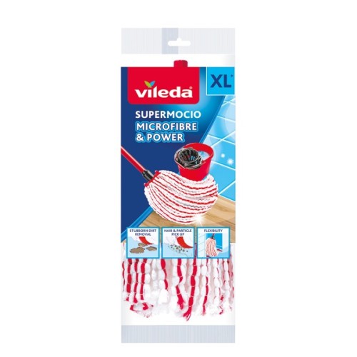 Mop Refill Vileda Microfibre & Power Mop Refill Vileda Microfibre & Power
