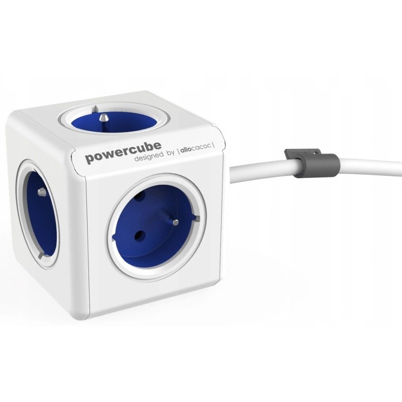Allocacoc PowerCube Extended Type E power extension 1.5 m 5 AC outlet(s) Indoor Blue Allocacoc PowerCube Extended Type E power extension 1.5 m 5 AC outlet(s) Indoor Blue