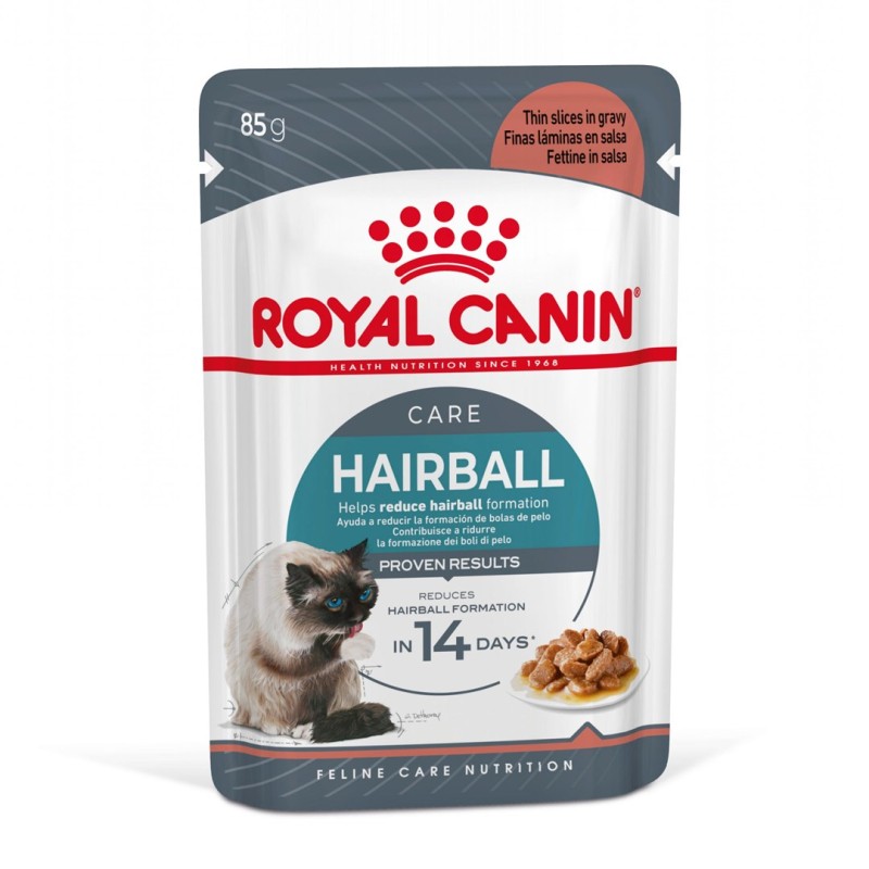 ROYAL CANIN Hairball Care Wet cat food Chunks in sauce 12x85 g