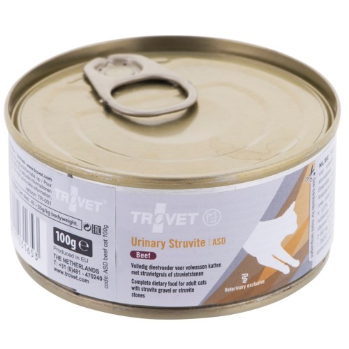Trovet ASD Urinary Struvite with beef - wet cat food - 100 g Trovet ASD Urinary Struvite with beef - wet cat food - 100 g