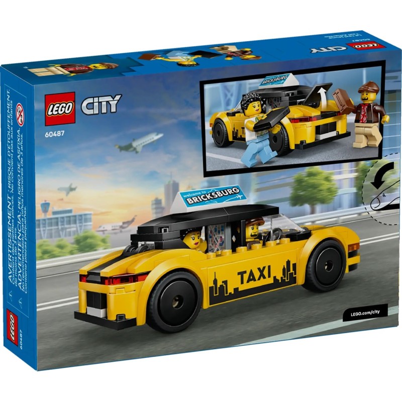 LEGO CITY 60487 Yellow Taxi