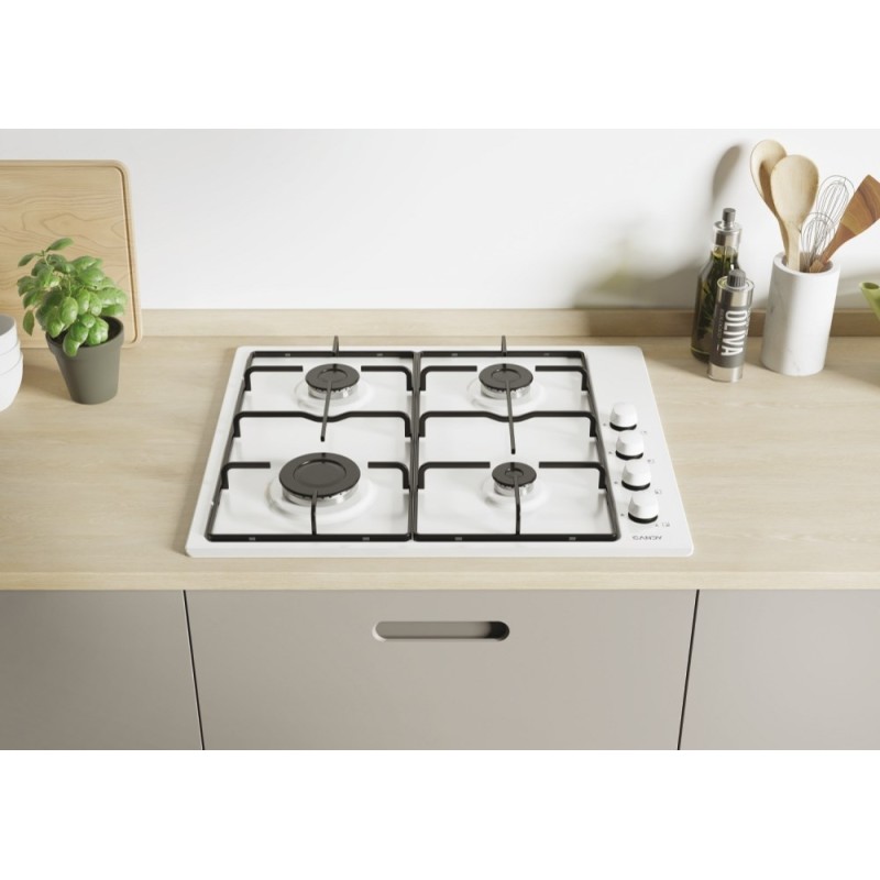 Candy Idea CHW6LWW White Built-in 60 cm Gas 4 zone(s) Candy Idea CHW6LWW White Built-in 60 cm Gas 4 zone(s)