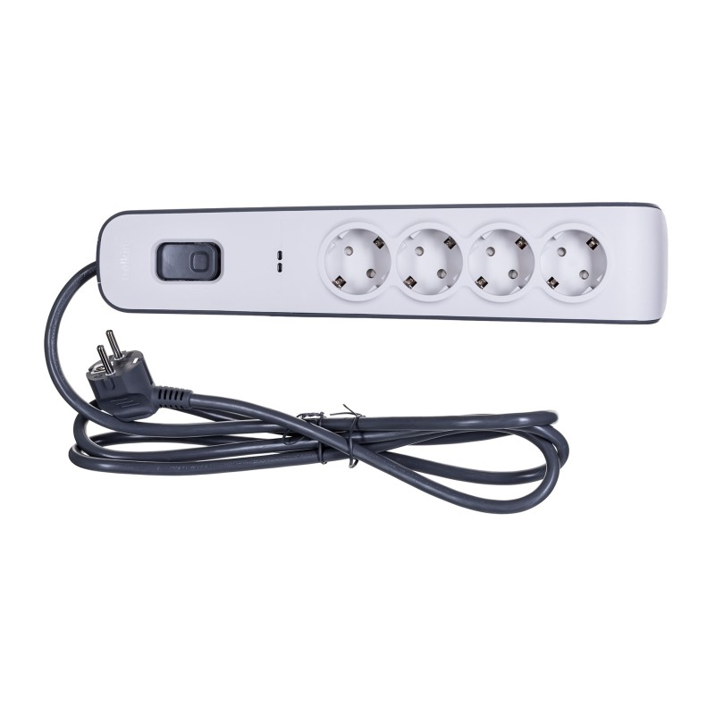 Belkin BSV400VF2M surge protector White 4 AC outlet(s) 2 m Belkin BSV400VF2M surge protector White 4 AC outlet(s) 2 m