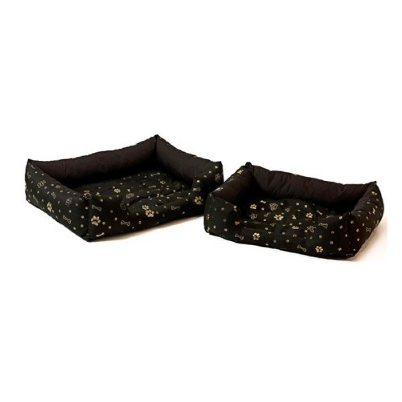 GO GIFT Dog bed L - brown - 65x45x15 cm GO GIFT Dog bed L - brown - 65x45x15 cm