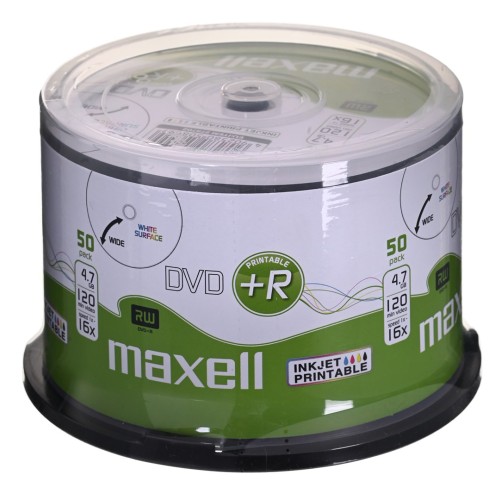 Maxell DVD+R 4.7GB 50pcs 50 pc(s)