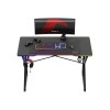 Huzaro Hero 1.7 RGB Black - gaming table Huzaro Hero 1.7 RGB Black - gaming table