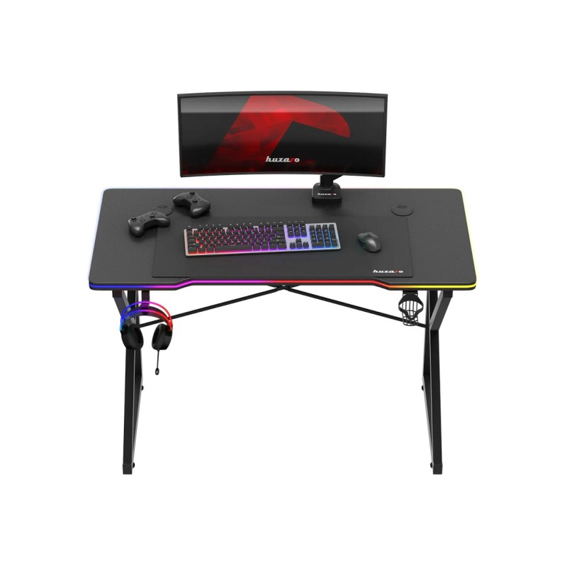 Huzaro Hero 1.7 RGB Black - gaming table Huzaro Hero 1.7 RGB Black - gaming table