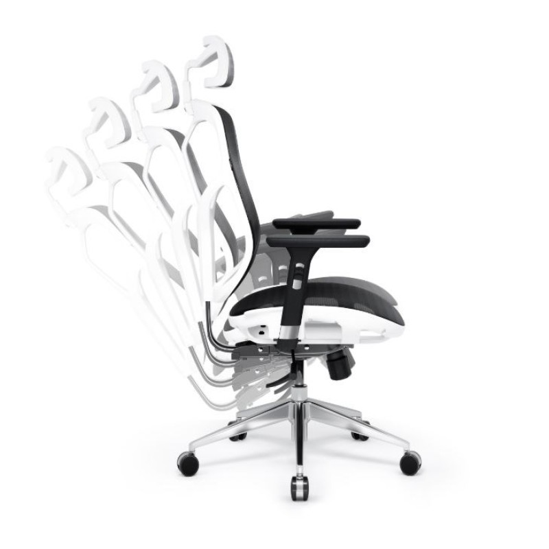 Diablo V-BASIC gaming chair white and black Diablo V-BASIC gaming chair white and black