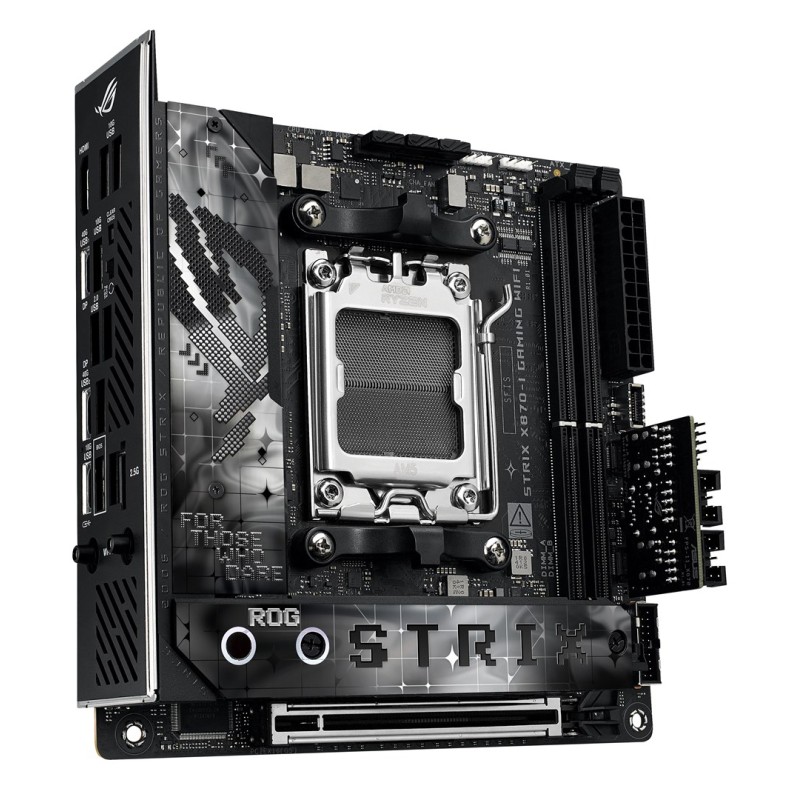 ASUS ROG STRIX X870-I GAMING WIFI AMD X870 Socket AM5 mini ITX ASUS ROG STRIX X870-I GAMING WIFI AMD X870 Socket AM5 mini ITX