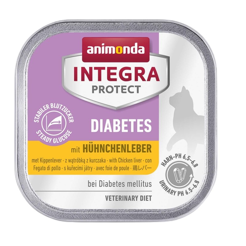 ANIMONDA Integra Protect Diabetes Poultry liver - wet cat food - 100g