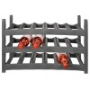 Rotho VARIO Tabletop wine rack 6 bottle(s) Grey Rotho VARIO Tabletop wine rack 6 bottle(s) Grey
