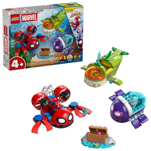 LEGO MARVEL 11207 Spidey: Underwater Vehicles