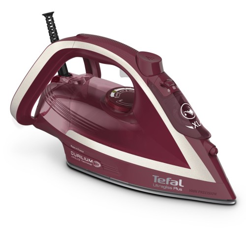 Tefal Ultimate Pure FV6820 Steam iron 2800 W Red, Silver Tefal Ultimate Pure FV6820 Steam iron 2800 W Red, Silver