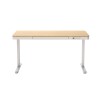 ACTIVEJET desk with electric height adjustment 140x70 ET119W-C white/oak ACTIVEJET desk with electric height adjustment 140x70 ET119W-C white/oak