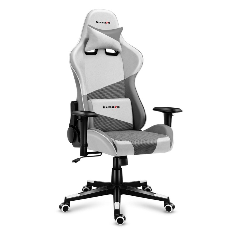 Huzaro Force 6.2 PC gaming chair Bucket (cradle) seat Grey, White Huzaro Force 6.2 PC gaming chair Bucket (cradle) seat Grey, White