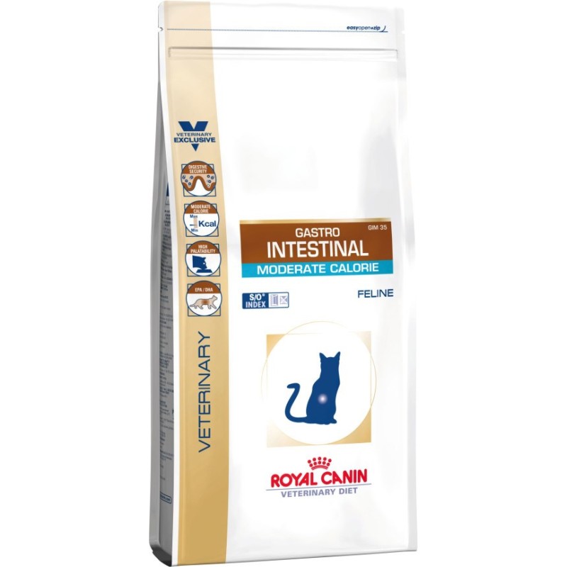 Royal Canin Gastro Intestinal Moderate Calorie Dry cat food 0,4kg