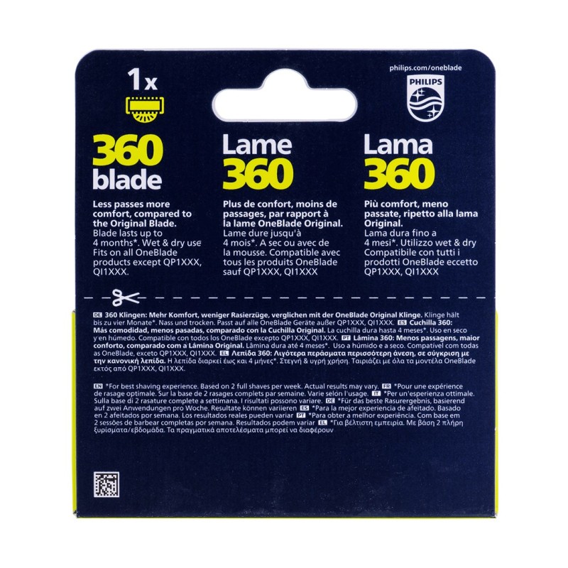 Philips Norelco OneBlade OneBlade QP410/50 Replacement blade Philips Norelco OneBlade OneBlade QP410/50 Replacement blade