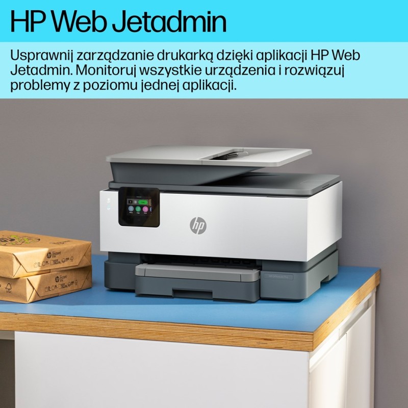 HP OfficeJet Pro 9120b Wireless All-in-One Color Printer, Two-sided printing; Copier, Scanner HP OfficeJet Pro 9120b Wireless All-in-One Color Printer, Two-sided printing; Copier, Scanner