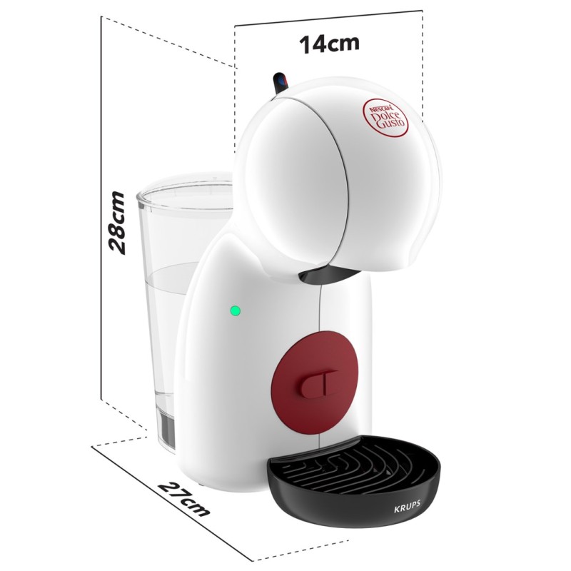 Krups NESCAFÉ DOLCE GUSTO KP1A31 Semi-auto Capsule coffee machine 0.8 L Krups NESCAFÉ DOLCE GUSTO KP1A31 Semi-auto Capsule coffee machine 0.8 L