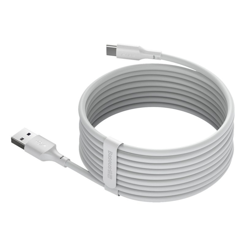 Baseus TZCATZJ-02 USB cable 1.5 m USB A USB C White Baseus TZCATZJ-02 USB cable 1.5 m USB A USB C White