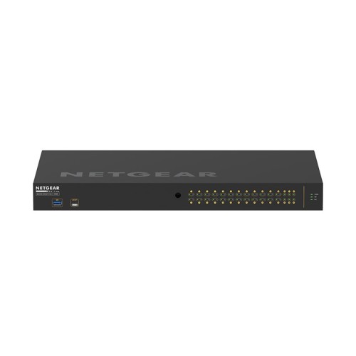 NETGEAR GSM4230P-100EUS network switch Managed L2/L3 Gigabit Ethernet (10/100/1000) Power over Ethernet (PoE) 1U Black NETGEAR GSM4230P-100EUS network switch Managed L2/L3 Gigabit Ethernet (10/100/1000) Power over Ethernet (PoE) 1U Black