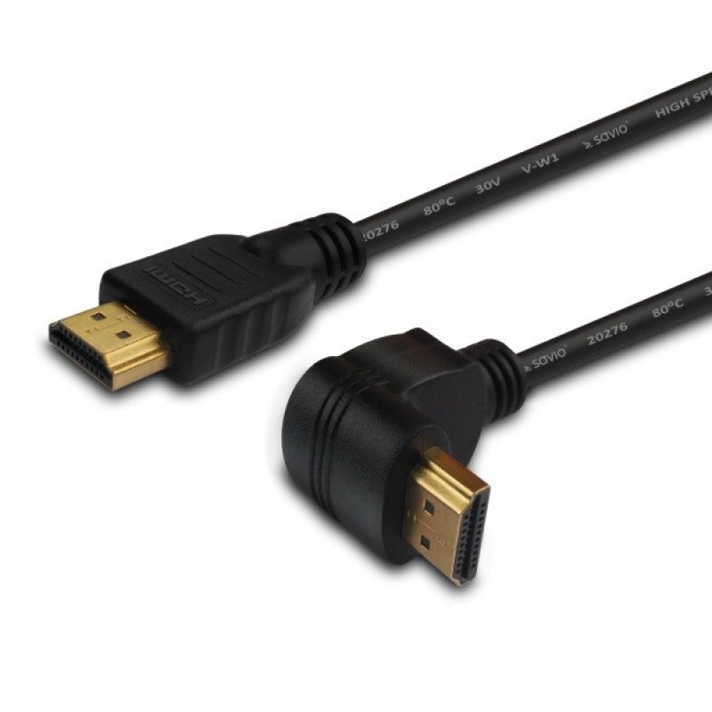 Savio CL-04 HDMI cable 1.5 m HDMI Type A (Standard) Black