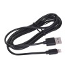 Gembird CC-USB2-AMLM-2M lightning cable Black