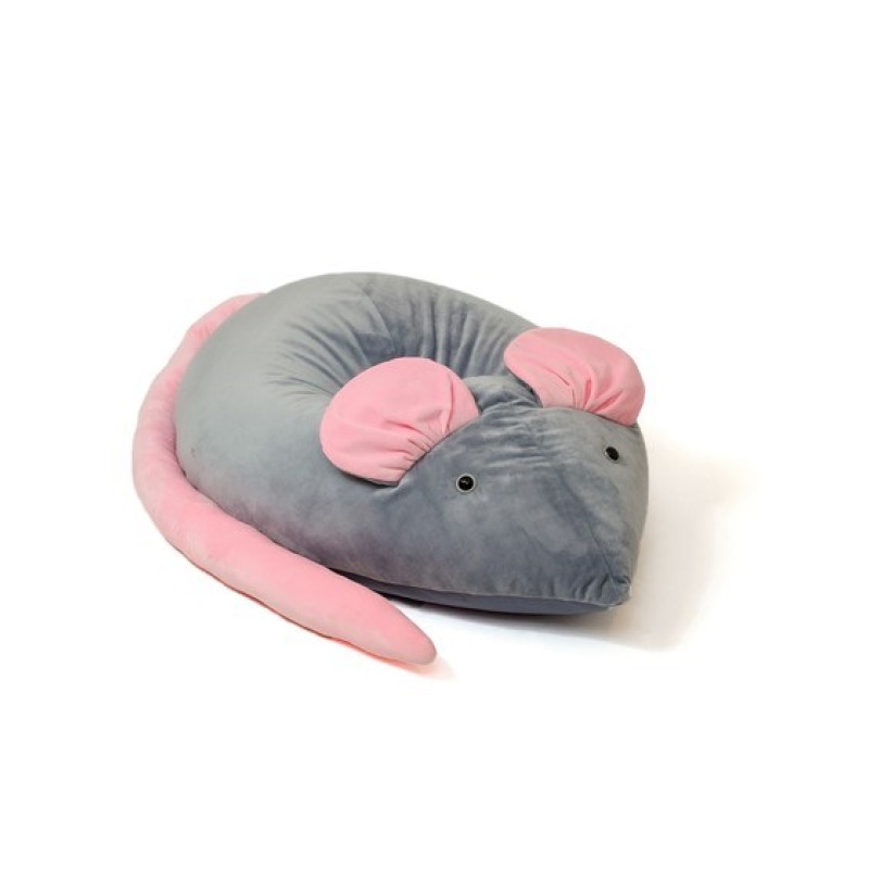 Sako bag pouffe Mouse grey-pink L 110 x 80 cm Sako bag pouffe Mouse grey-pink L 110 x 80 cm