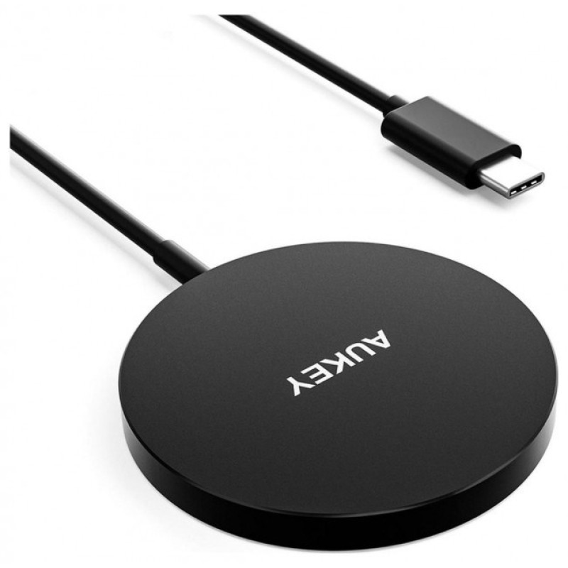 AUKEY CHARGER MAGSAFE QI 15W, IPHONE 12/13/14/15 AUKEY CHARGER MAGSAFE QI 15W, IPHONE 12/13/14/15