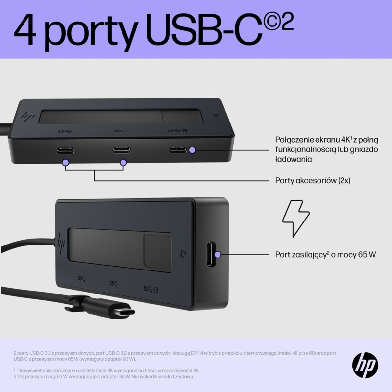 HP 4K USB-C Multiport Hub HP 4K USB-C Multiport Hub