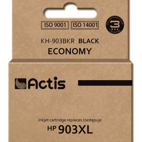 Actis KH-903BKR Ink Cartridge (replacement for HP 903XL T6M15AE; Standard; 30ml; black) - New Chip Actis KH-903BKR Ink Cartridge (replacement for HP 903XL T6M15AE; Standard; 30ml; black) - New Chip