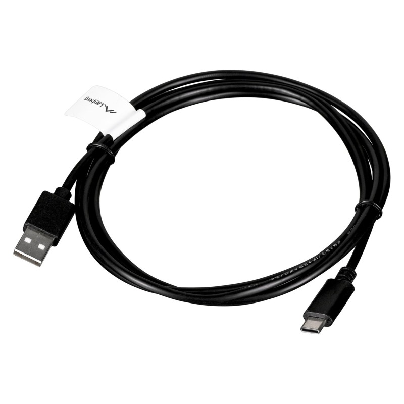 Lanberg CA-USBO-20CU-0018-BK kabel USB 1,8 m USB 2.0 USB A USB C Black Lanberg CA-USBO-20CU-0018-BK kabel USB 1,8 m USB 2.0 USB A USB C Black