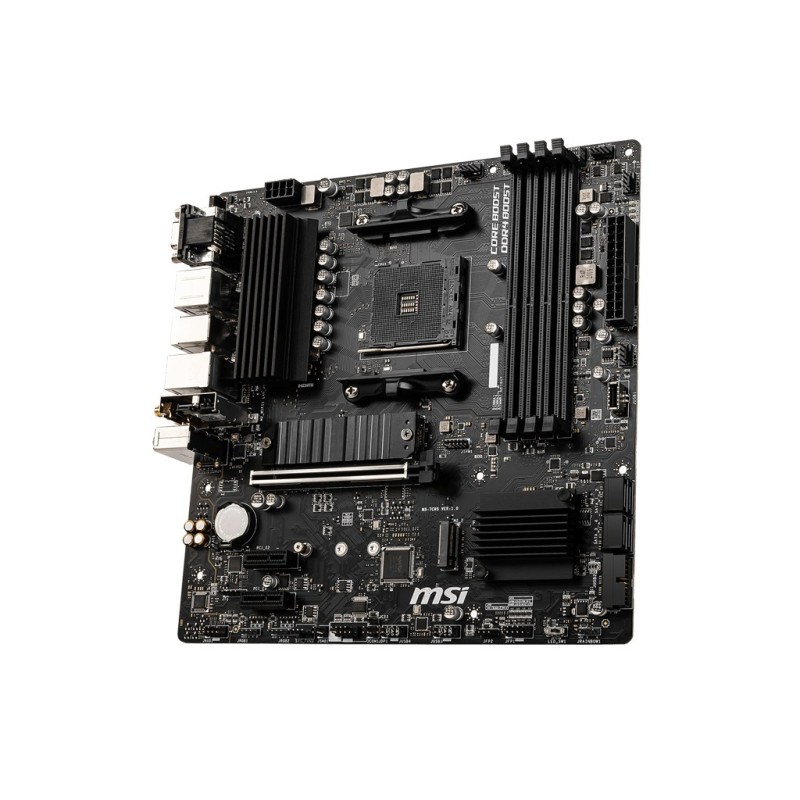 MSI B550M PRO-VDH WIFI motherboard AMD B550 Socket AM4 micro ATX MSI B550M PRO-VDH WIFI motherboard AMD B550 Socket AM4 micro ATX