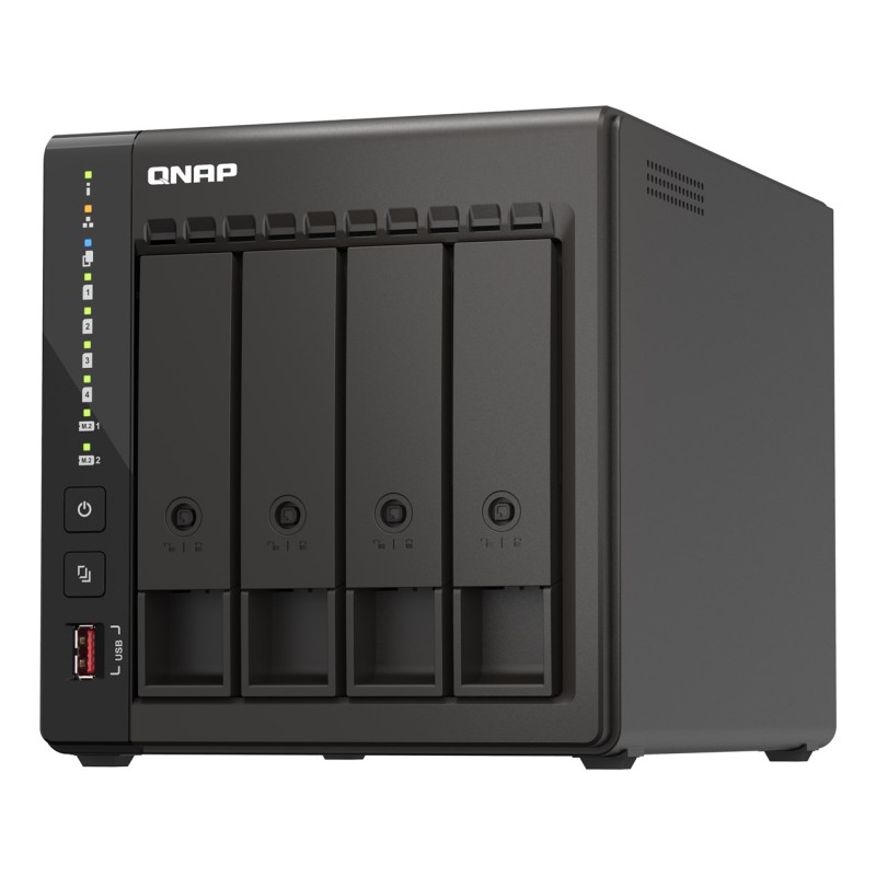 QNAP TS-453E NAS Tower Ethernet LAN Black J6412 QNAP TS-453E NAS Tower Ethernet LAN Black J6412