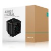 DeepCool AK620 DIGITAL Processor Air cooler 12 cm Black 1 pc(s) DeepCool AK620 DIGITAL Processor Air cooler 12 cm Black 1 pc(s)