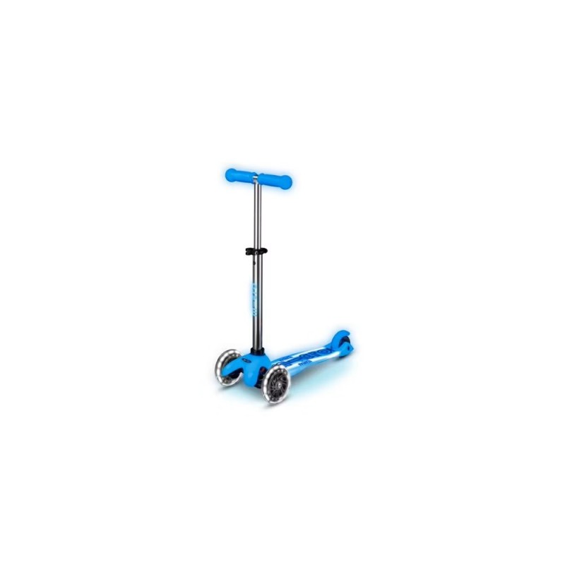 Mini Micro Deluxe Glow LED Plus Glacier Aqua scooter