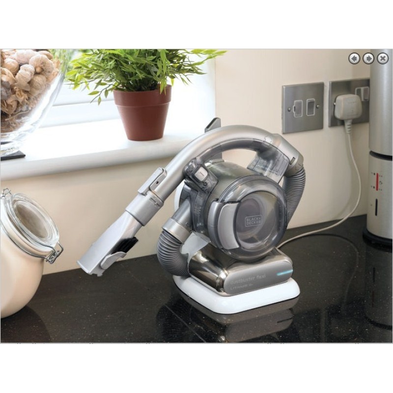 Black & Decker PD1820LF-QW handheld vacuum Chrome Bagless