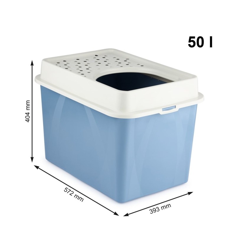 ROTHO Berty Eco Blue - cat litter box ROTHO Berty Eco Blue - cat litter box