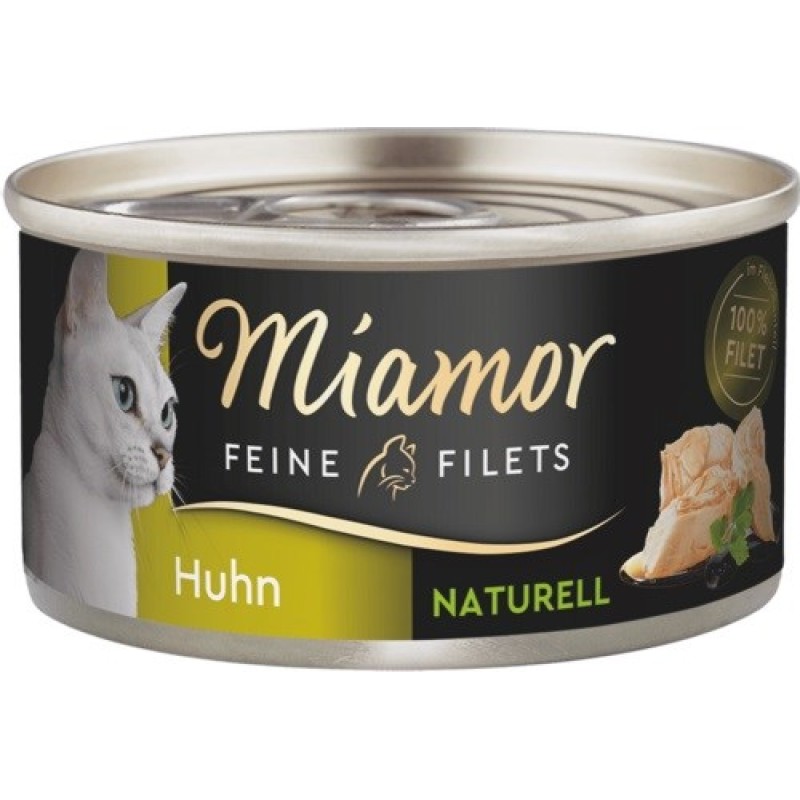 MIAMOR Feine Filets Naturell Chicken - wet cat food - 80g MIAMOR Feine Filets Naturell Chicken - wet cat food - 80g