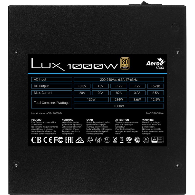 Cooler Master MWE 650 Bronze 230V V2 power supply unit 650 W 24-pin ATX ATX Black Cooler Master MWE 650 Bronze 230V V2 power supply unit 650 W 24-pin ATX ATX Black