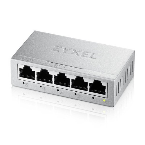 Zyxel GS-105BV5-EU0101F network switch Unmanaged L2 Gigabit Ethernet (10/100/1000) Zyxel GS-105BV5-EU0101F network switch Unmanaged L2 Gigabit Ethernet (10/100/1000)