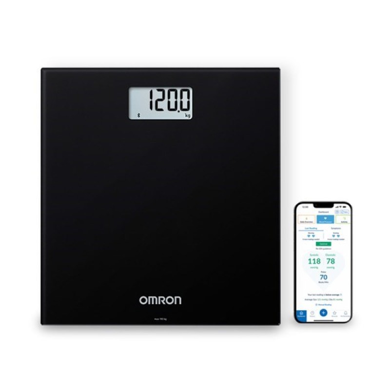 OMRON BATHROOM SCALE HN-300T2-EBK INTELLI IT BLACK OMRON BATHROOM SCALE HN-300T2-EBK INTELLI IT BLACK
