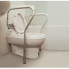 Belay frame for toilet - support