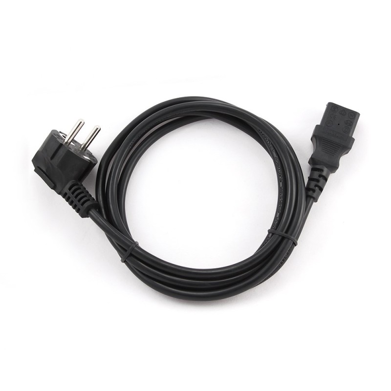 Gembird PC-186-VDE power cable Black 1.8 m Gembird PC-186-VDE power cable Black 1.8 m