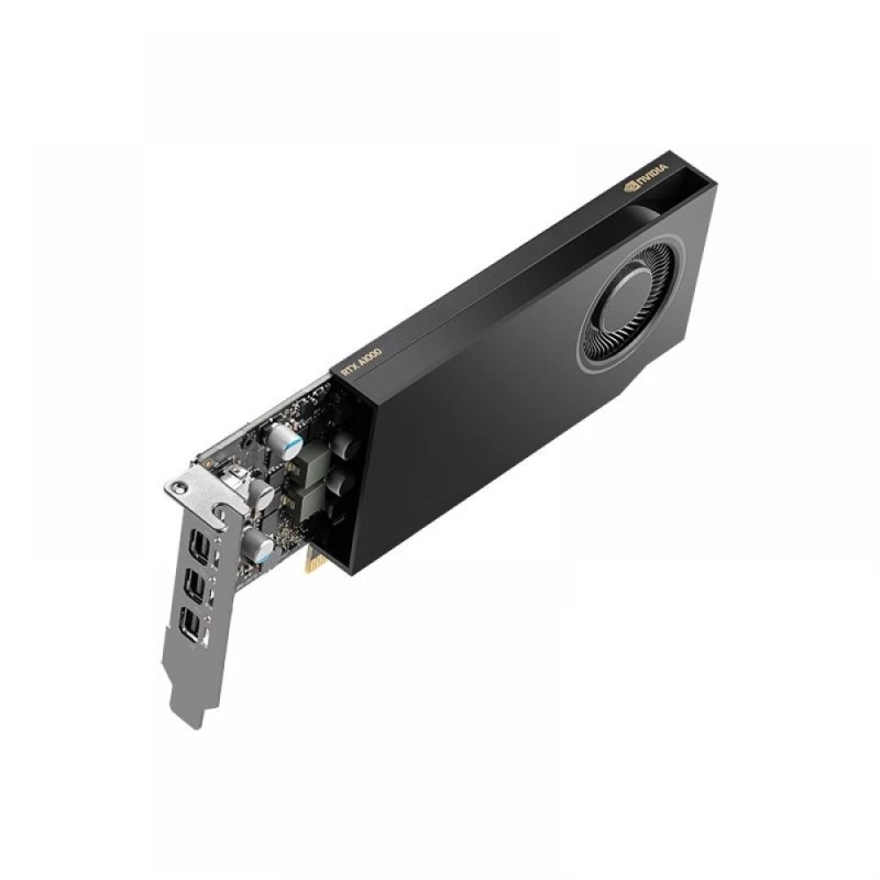 PNY NVIDIA A1000 8GB GDDR6 128-BIT, LOW PROFILE, PCIE 4.0 X8, SINGLE SLOT, 4 X MINI DISPLAYPORT 1.4A, 50W, LP BRACKET, SMALL BOX PNY NVIDIA A1000 8GB GDDR6 128-BIT, LOW PROFILE, PCIE 4.0 X8, SINGLE SLOT, 4 X MINI DISPLAYPORT 1.4A, 50W, LP BRACKET, SMALL BOX