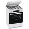 Gorenje GKS6C71WF Freestanding cooker with oven White