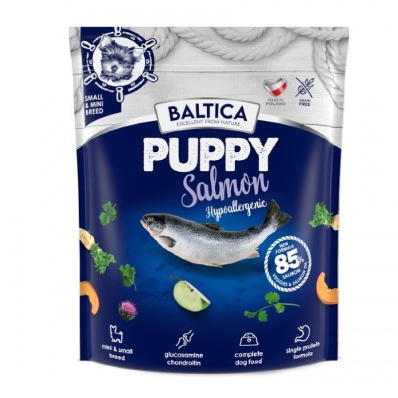 BALTICA Excellent Puppy Salmon Hypoallergenic Small breeds - dry dog food - 1kg