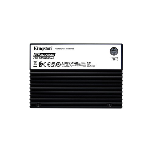 Kingston Technology 7.68TB DC3000ME U.2 PCIe 5.0 NVMe TCG Opal Enterprise SSD Kingston Technology 7.68TB DC3000ME U.2 PCIe 5.0 NVMe TCG Opal Enterprise SSD